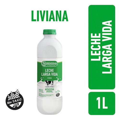 LA SERE LECHE UAT DESC 1% PET X1L