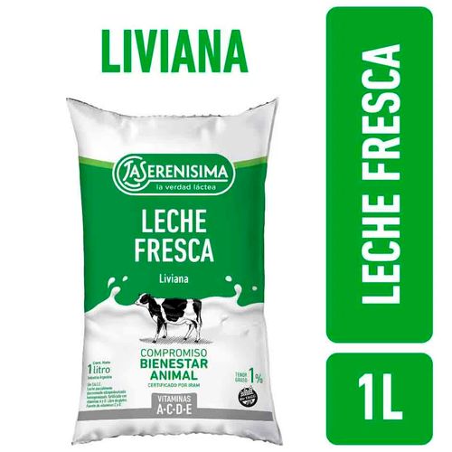 LA SERE LECHE DESC M/DEF 1% SACH X1L