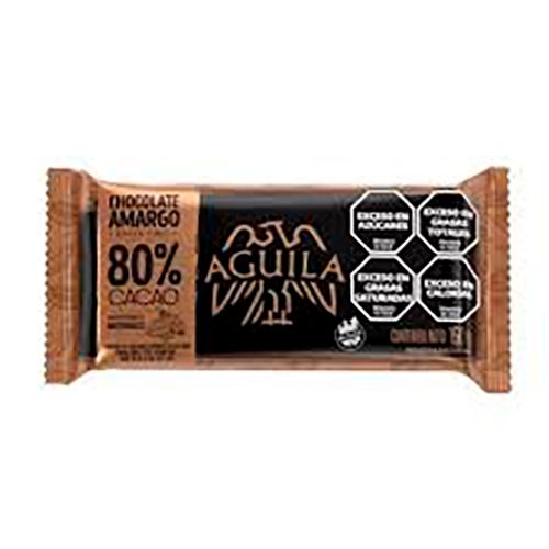 AGUILA CHOC 80% CACAO X150GR