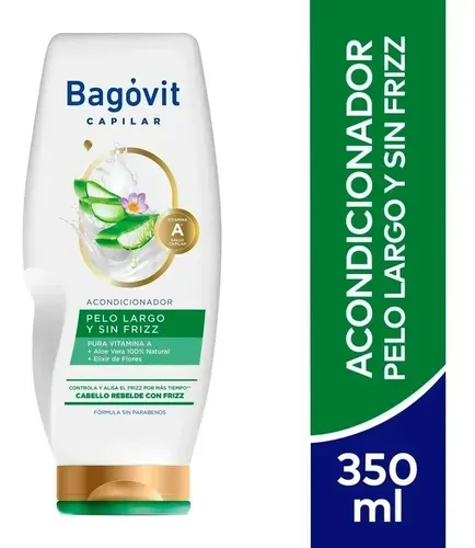 Acondicionador Bagovit lacio y sin frizz 350 ml